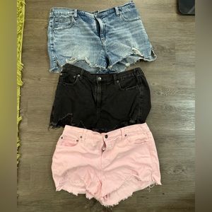 Aerie daydream denim shorts size L